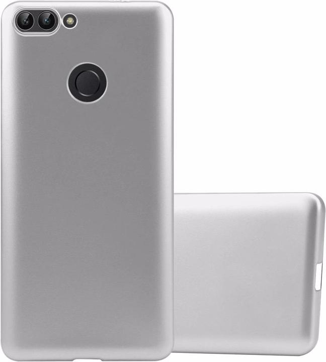 Actual product image Cadorabo TPU Matt Metallic Cover (Huawei Enjoy 7S, Huawei P Smart (2018))