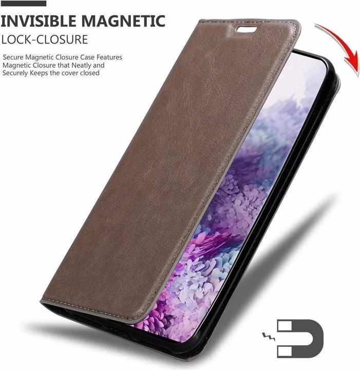 Produktbild Cadorabo Book Invisible Magnet Cover (Samsung Galaxy S20+)