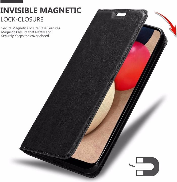 Immagine prodotto Cadorabo Copertina magnetica invisibile del libro (Samsung Galaxy A02s)