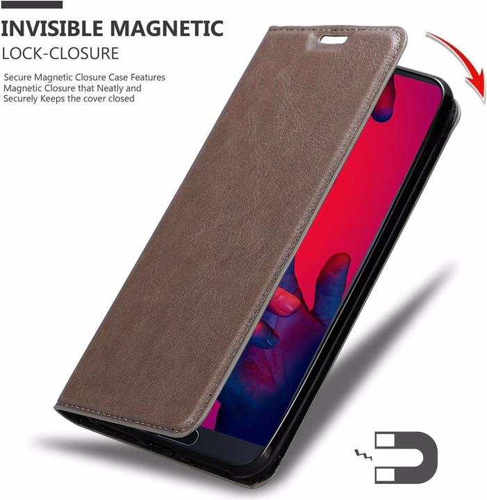 Immagine prodotto Cadorabo Copertina magnetica invisibile del libro (Huawei P20 Pro)