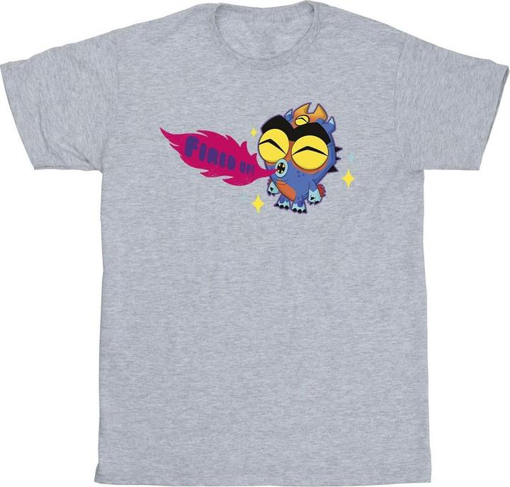 Disney Big Hero 6 Baymax Fred Fired Up TShirt