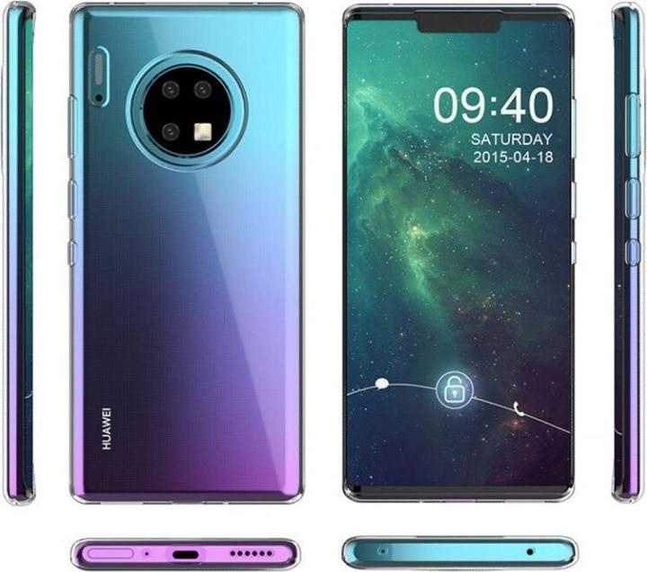 Actual product image Screenguard Huawei Mate 30 Pro Flexible TPU Clear Case (Mate 30 Pro)