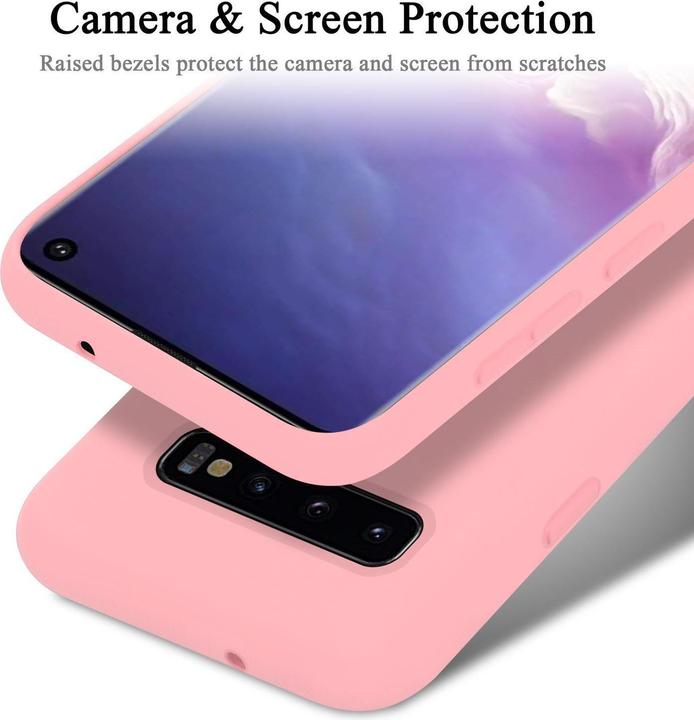 Image du produit Cadorabo TPU Liquid Silicone Case Cover (Samsung Galaxy S10 5G)
