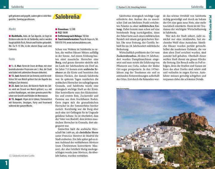 Produktbild Reiseführer Costa del Sol - mit Granada (Deutsch, Hans-Jürgen Fründt, 2023)