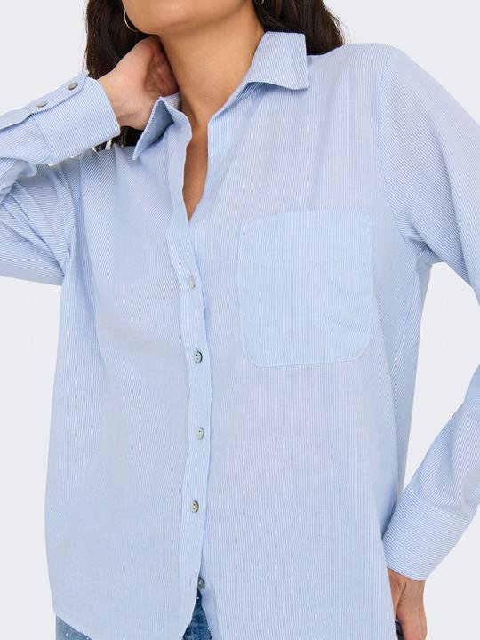 Actual product image Only Pgalina Life L/S Stripe Shirt Wvn (L)