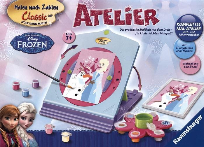 Ravensburger Peinture par numéros : Atelier Disney Frozen