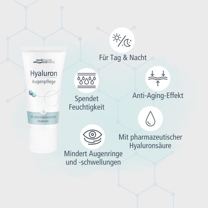 Actual product image Dr. Theiss Hyaluron Eye Care, 15 ml AUC (15 ml, Day + Night)