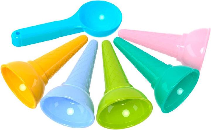 Actual product image Technok Set de sable glace 6 pcs. 11cm