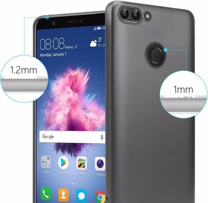 Immagine prodotto Cadorabo Copertura metallica opaca in TPU (Huawei Enjoy 7S, Huawei P Smart (2018))