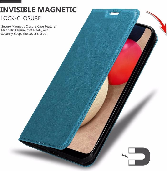 Immagine prodotto Cadorabo Copertina magnetica invisibile del libro (Samsung Galaxy A02s)