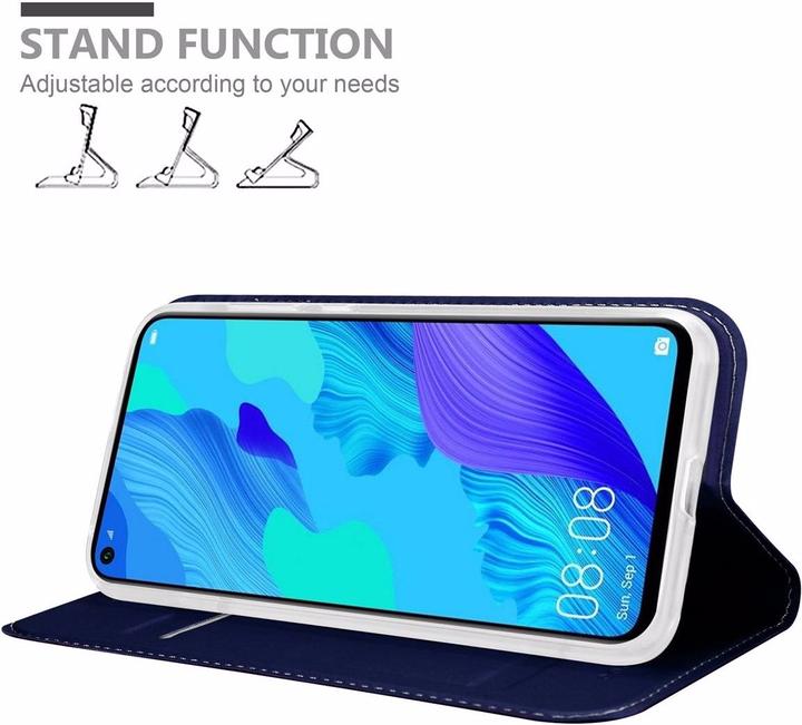 Immagine prodotto Cadorabo Copertina in stile libro di classe (Tassa 20, Onore anni '20, Huawei Nova 5T)