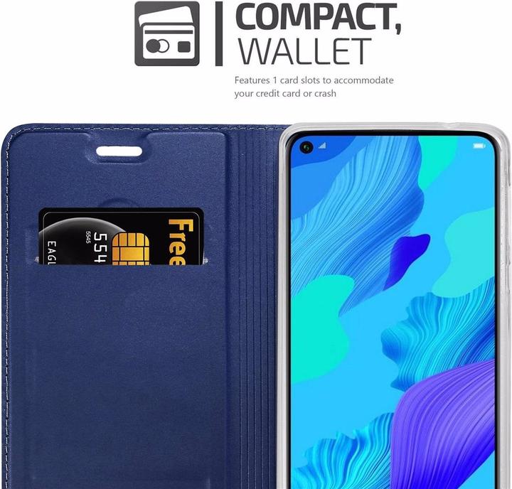 Immagine prodotto Cadorabo Copertina in stile libro di classe (Tassa 20, Onore anni '20, Huawei Nova 5T)