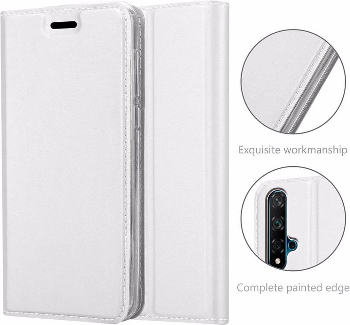 Actual product image Cadorabo Book Classy Style Cover (TCL 20S, Huawei Nova 5T, K20)