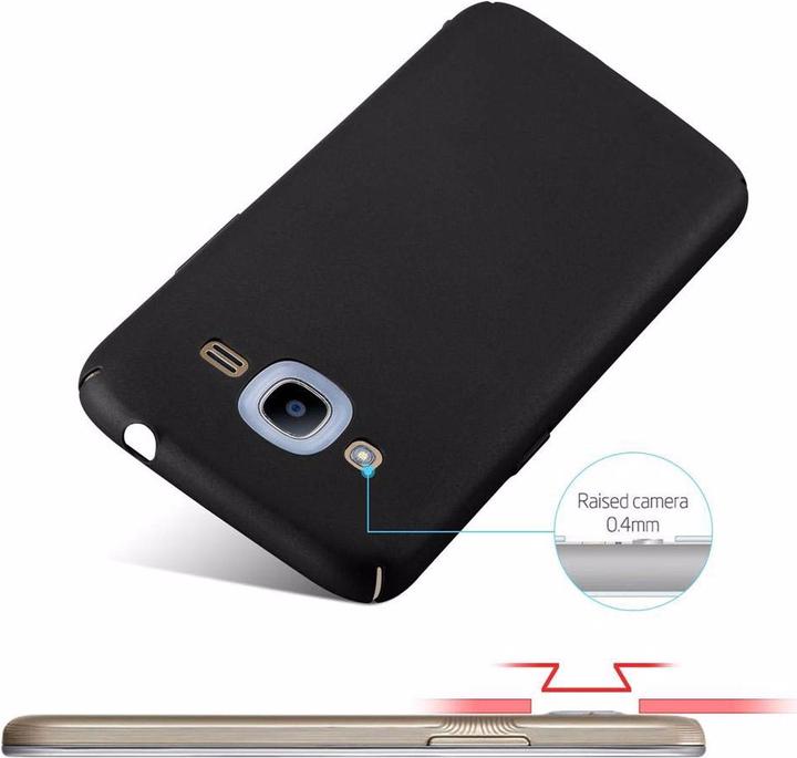 Produktbild Cadorabo Hard Cover Matt Metall Cover (Samsung Galaxy J2 2016)