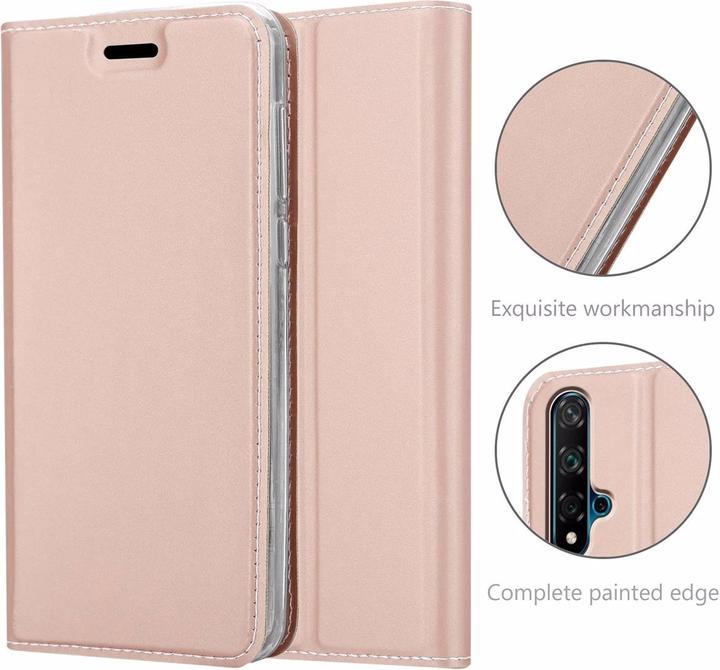Produktbild Cadorabo Book Classy Style Cover (TCL 20S, Huawei Nova 5T, LG K20)