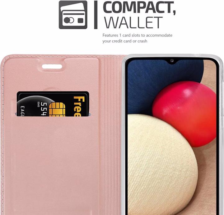 Immagine prodotto Cadorabo Copertina in stile libro di classe (Samsung Galaxy A02s)