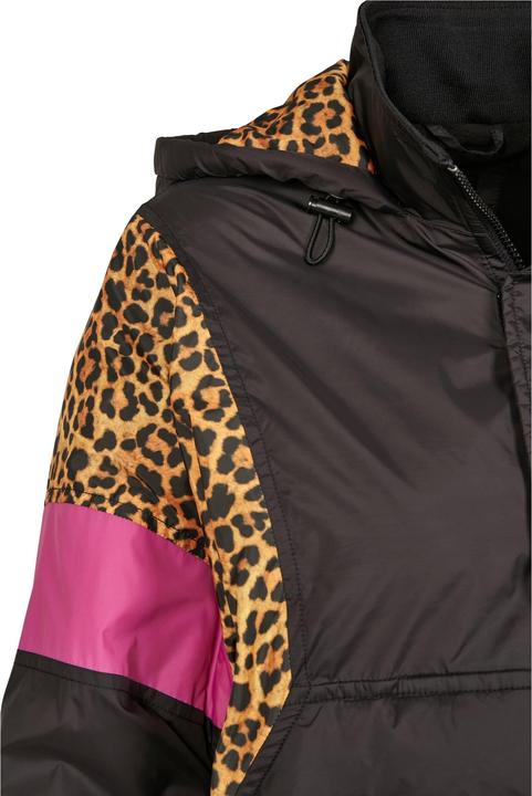 Actual product image Urban Classics Ladies AOP Mixed Pull Over Jacket (XS)