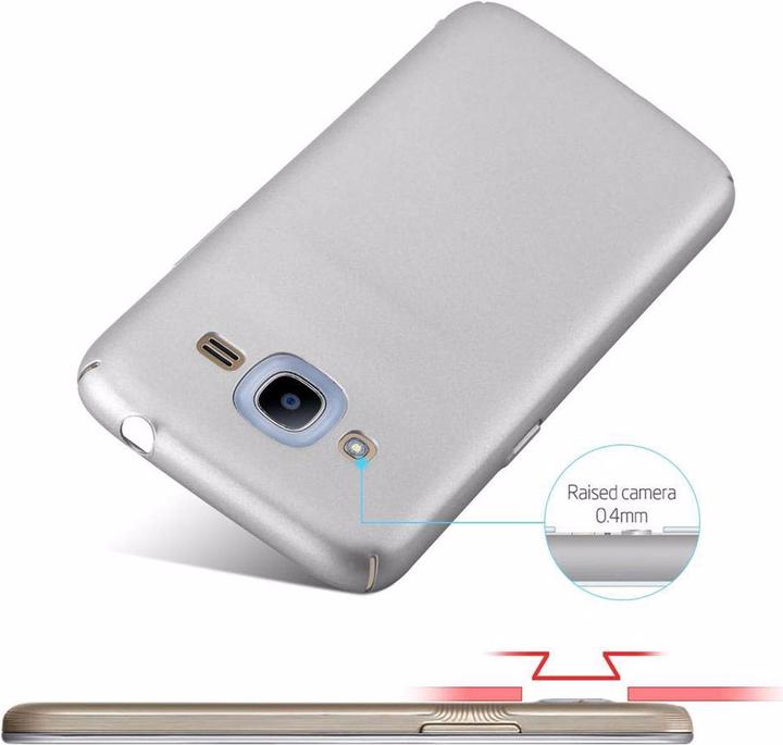 Actual product image Cadorabo Hard Cover Matt Metal Cover (Samsung Galaxy J2 2016)