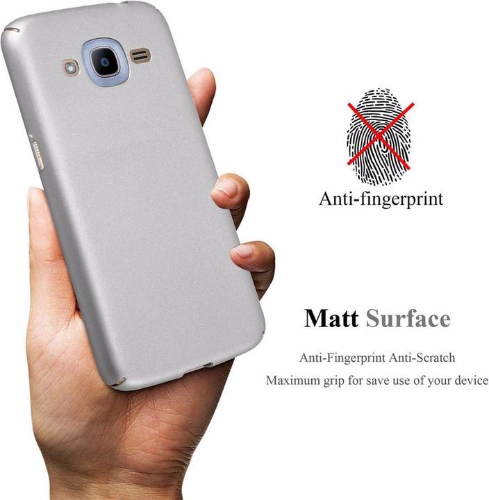 Actual product image Cadorabo Hard Cover Matt Metal Cover (Samsung Galaxy J2 2016)