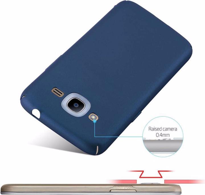 Actual product image Cadorabo Hard Cover Matt Metal Cover (Samsung Galaxy J2 2016)
