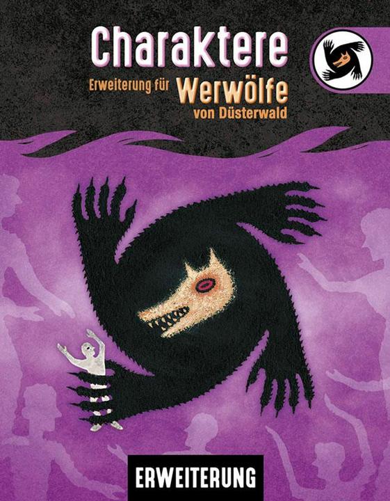 Actual product image Asmodée LUID0006 - Characters - Werwölfe von Düsterwald, 8-28 players, ages 10+ (DE extension) (German)