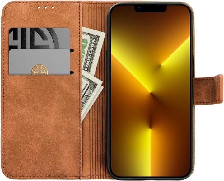 Immagine prodotto OEM Back panel cover TENDER Book Case for SAMSUNG A56 5G brown (Samsung Galaxy A56)