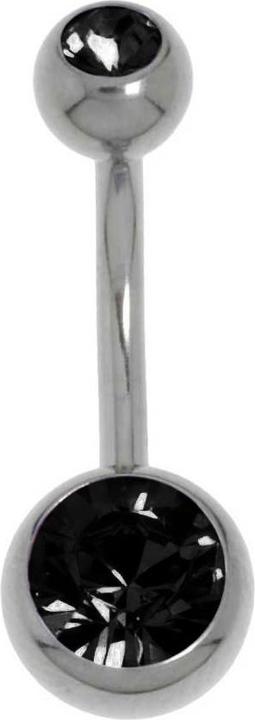 Produktbild Bijouteria Bauchpiercing (Titan, Kristall)