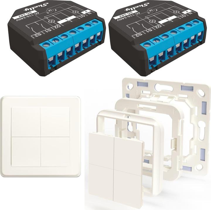Produktbild Shelly Rollladensteuerung Starter Kit, 2er Set, Legrand &