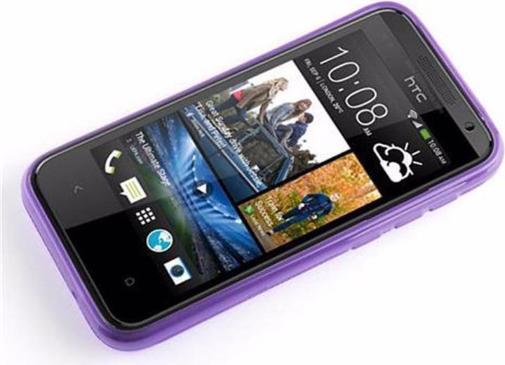 Actual product image Cadorabo TPU X-Line Cover (HTC Desire 300)