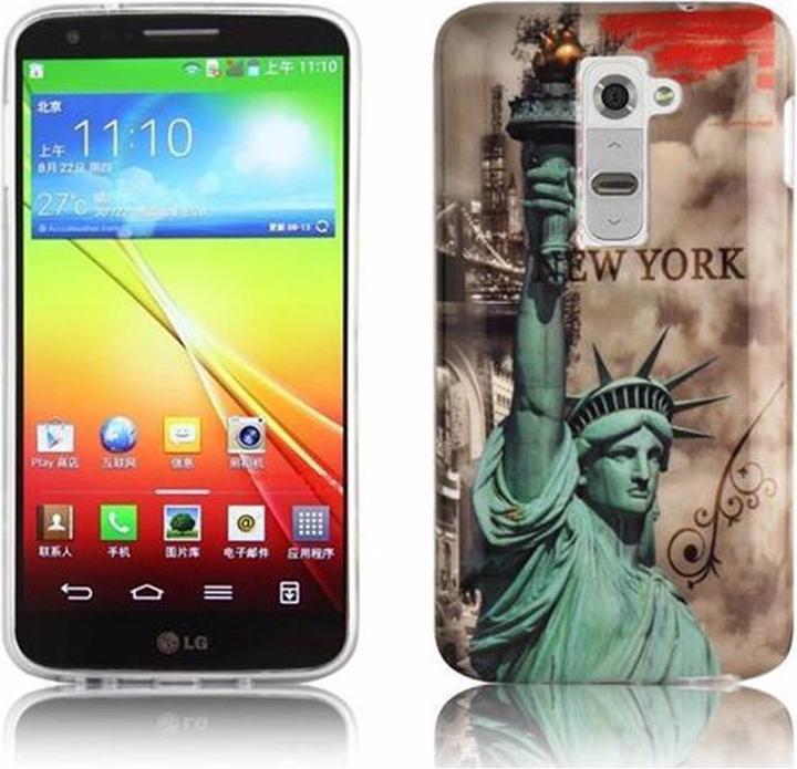 Produktbild Cadorabo Hard Cover mit Aufdruck Cover (LG G2)