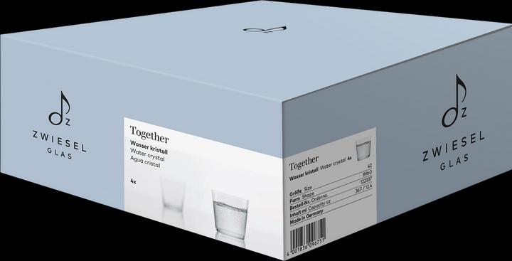 Image du produit Zwiesel Verre à eau Together 42 4 pièces (0.37 l, 4 x)