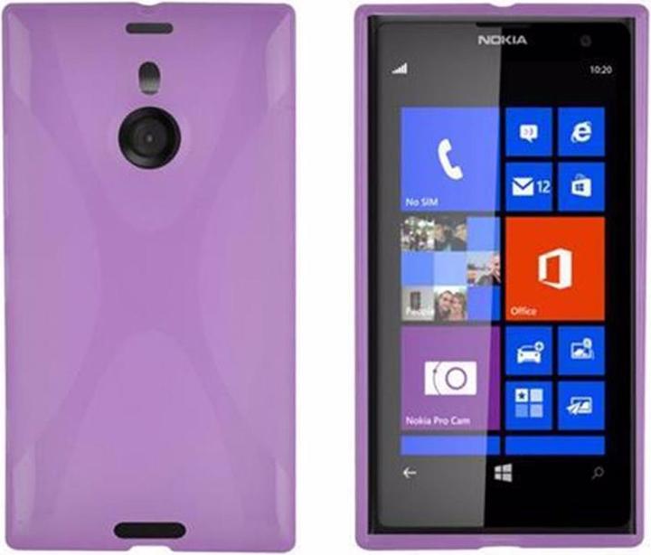 Actual product image Cadorabo TPU X-Line Cover (Nokia Lumia 1020)