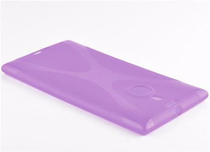 Actual product image Cadorabo TPU X-Line Cover (Nokia Lumia 1020)