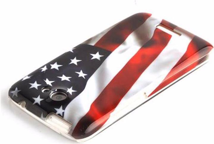 Actual product image Cadorabo Hard cover with imprint cover (HTC One X+)
