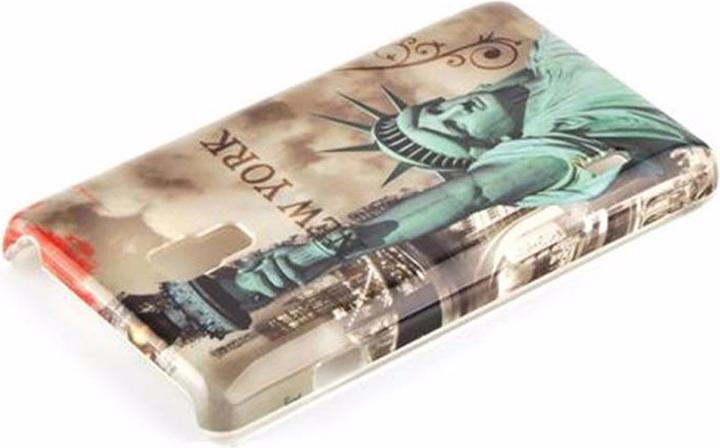 Actual product image Cadorabo Hard cover with imprint cover (LG Optimus L7 II)