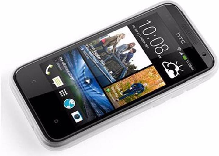 Actual product image Cadorabo TPU X-Line Cover (HTC Desire 300)