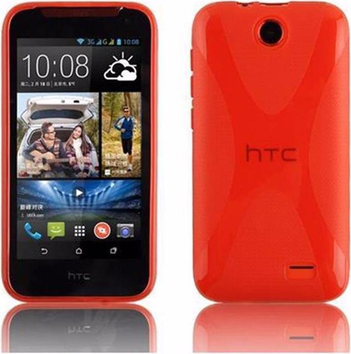 Actual product image Cadorabo TPU X-Line Cover (HTC Desire 310)
