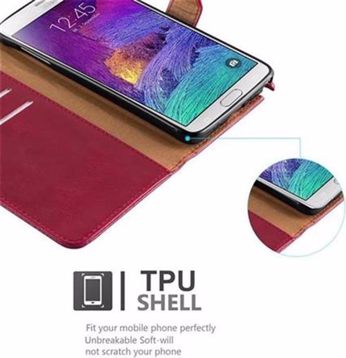 Produktbild Cadorabo Book Luxury Cover (Samsung Galaxy Note 4)