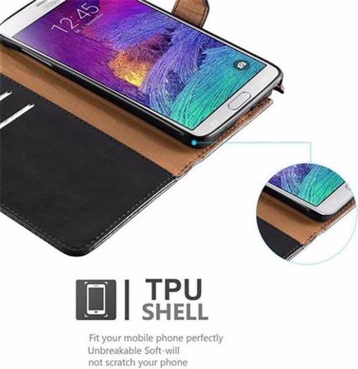 Produktbild Cadorabo Book Luxury Cover (Samsung Galaxy Note 4)
