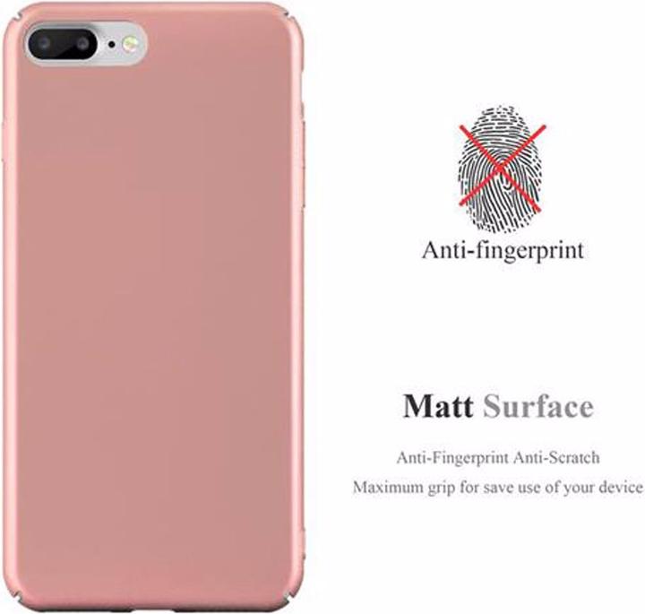 Actual product image Cadorabo Hard Cover Matte Metal Cover (Apple iPhone 7 Plus, Apple iPhone 8 Plus, Apple iPhone 7s Plus)
