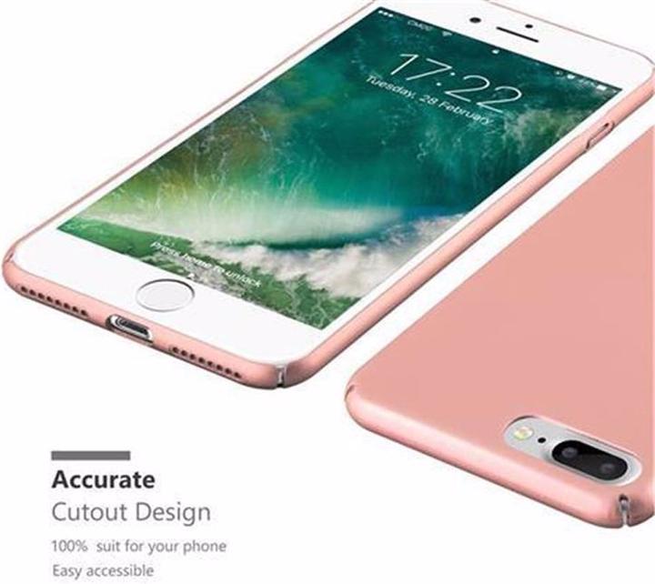 Actual product image Cadorabo Hard Cover Matte Metal Cover (Apple iPhone 7 Plus, Apple iPhone 8 Plus, Apple iPhone 7s Plus)