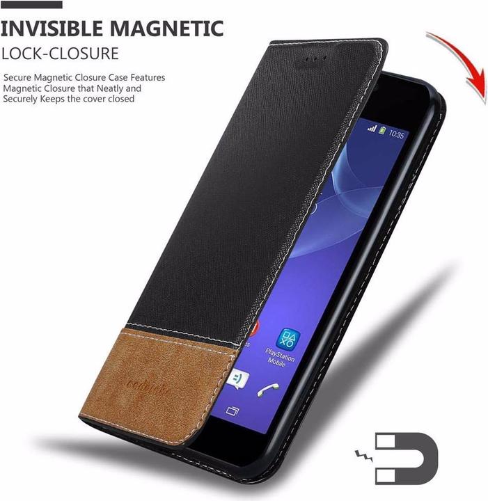 Immagine prodotto Cadorabo Copertina del libro X Wallet (Sony Xperia M2, Sony Xperia M2 Aqua)