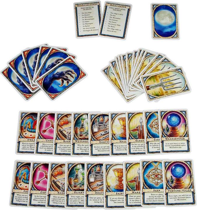 Actual product image 999Games 999 Games – Kartenspiel „Unmask the Werewolves“