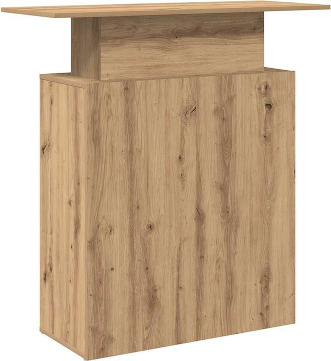 Produktbild VidaXL Empfangstheke Artisan-Eiche 100x40x104 cm Holzwerkstoff Empfangstresen