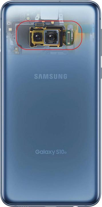 Immagine prodotto Clappio Samsung Galaxy S10e Parte di ricambio della fotocamera posteriore (Galaxy S10e)