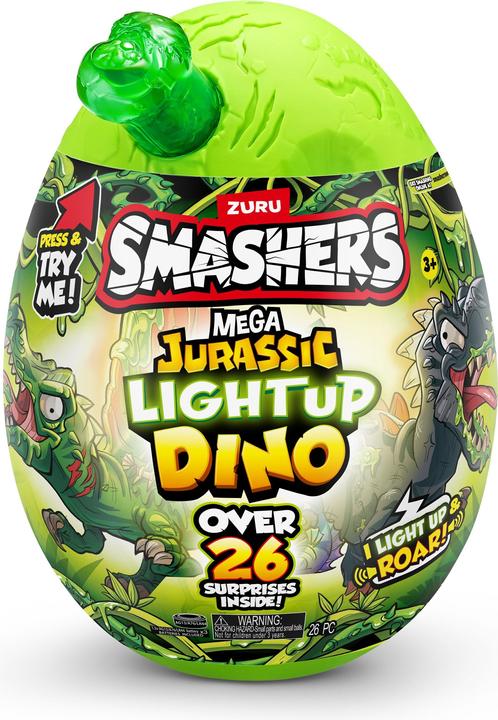 Actual product image Zuru Smashers - Mega Jurassic Light up Dino