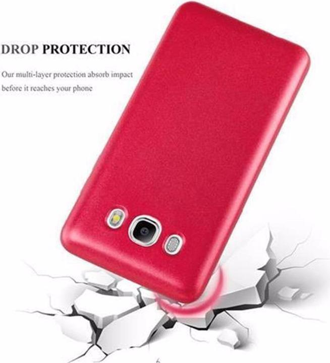 Image du produit Cadorabo Couverture métallique mate TPU (Samsung Galaxy J5 (2016))