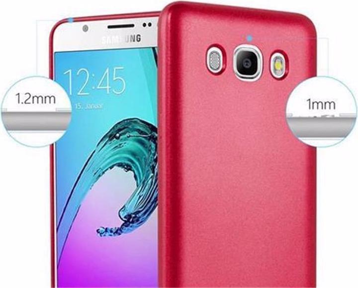 Image du produit Cadorabo Couverture métallique mate TPU (Samsung Galaxy J5 (2016))