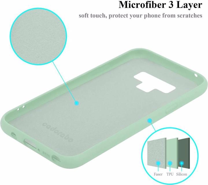 Actual product image Cadorabo TPU Liquid Silicone Case Cover (Samsung Galaxy Note 9)
