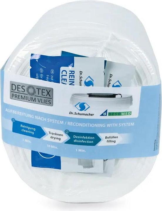 Dr. Schumacher Disinfectant wipes ECO Wipes compact Pack of 6 rolls of 120 wipes each, 17.5 x 36 (720 Piece)